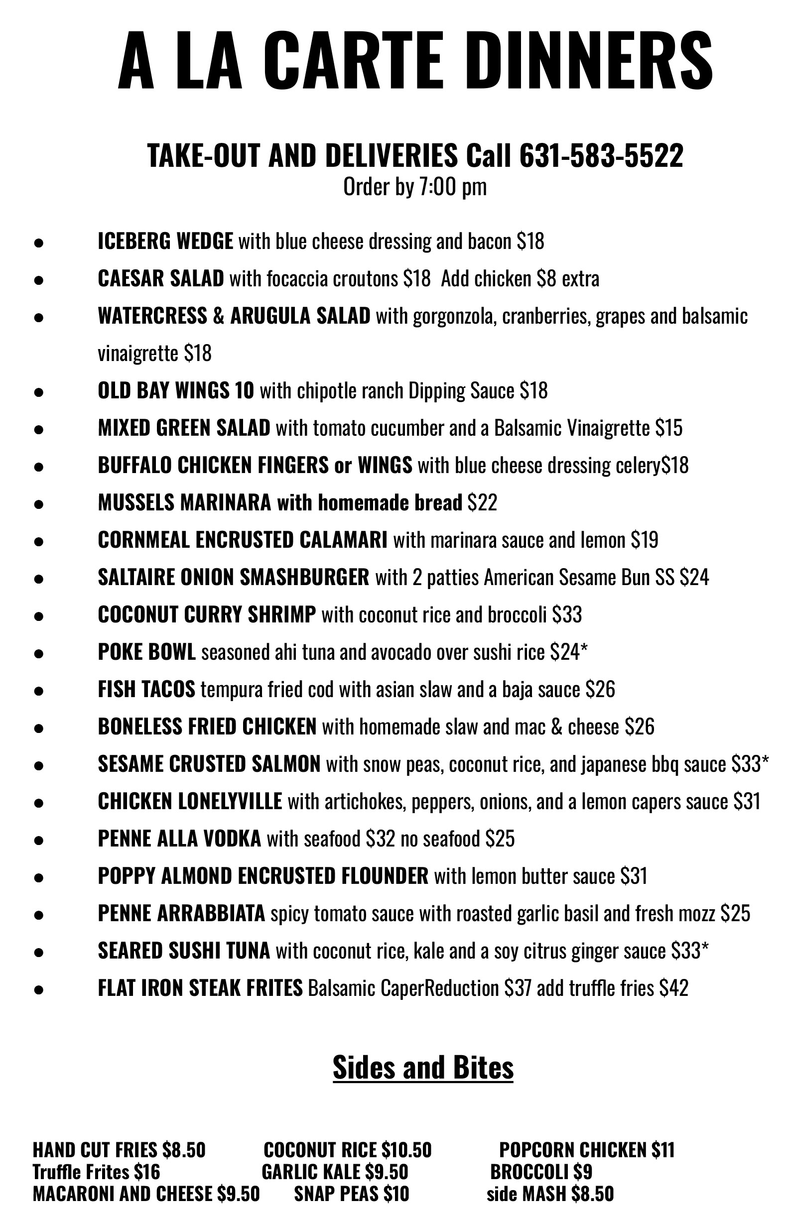 Menu 26june .25